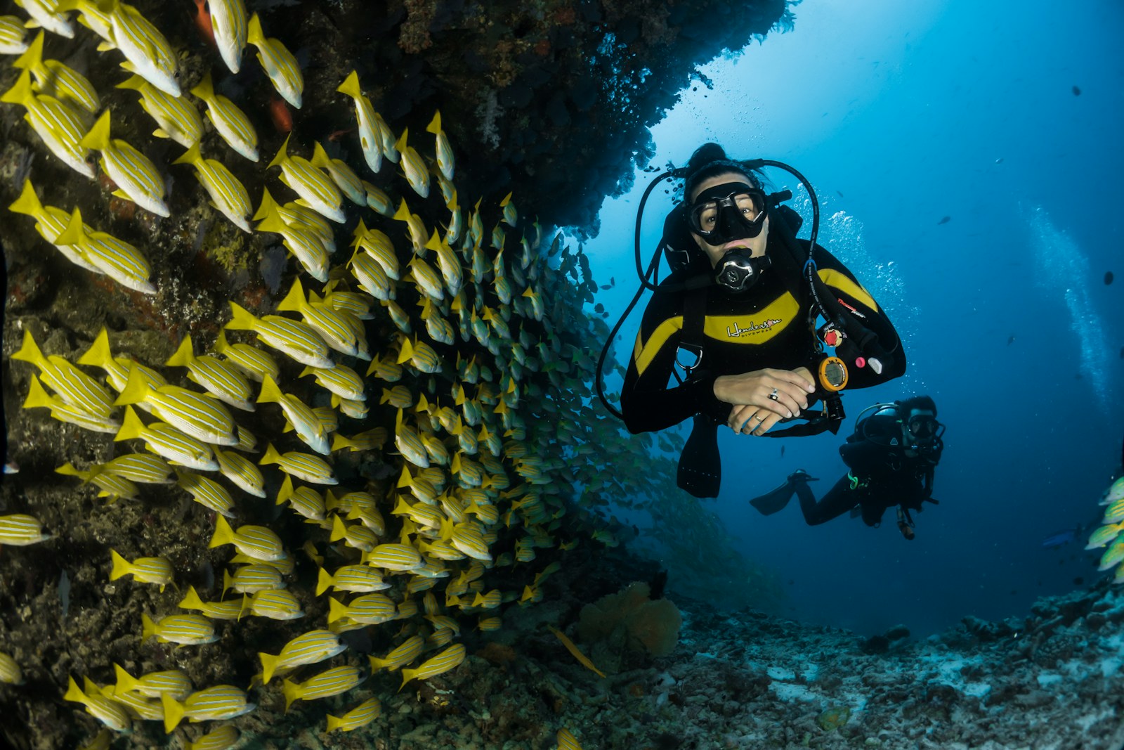 Agua cristalina para snorkel en Cozumel