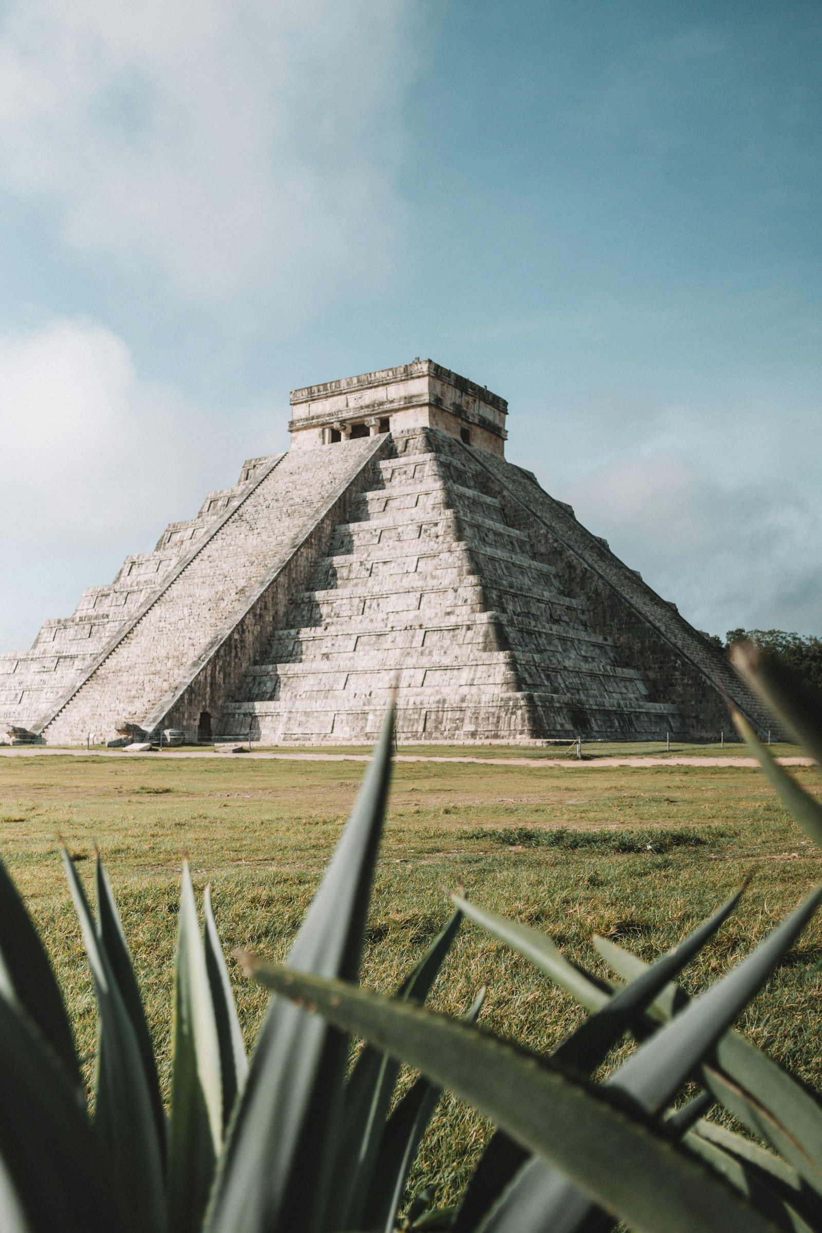 Ruinas de Tulum junto al mar Caribe